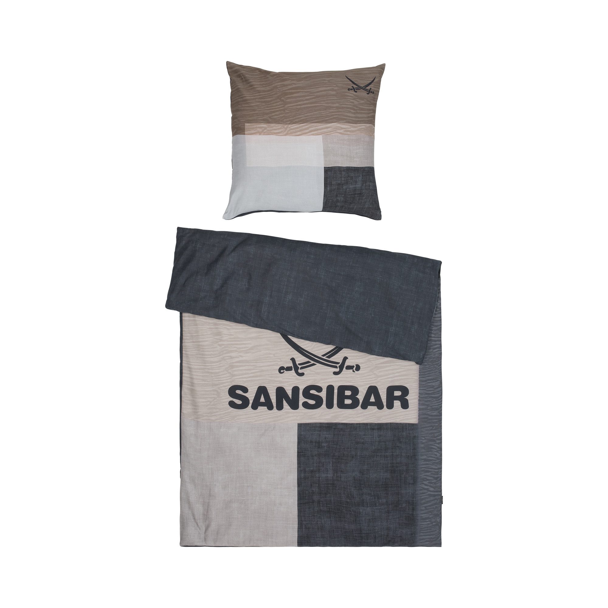 Sansibar Bettwäsche Bettwäsche Sansibar "Sunrise" (2 tlg), weich und anschmiegsam, 2 teilig, pflegeleicht, hautfreundlich, 100% Baumwolle
