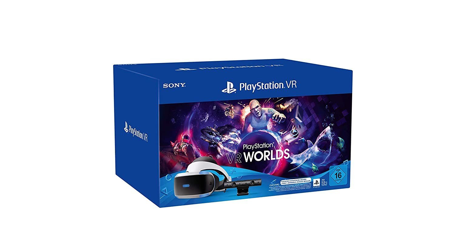 Sony VR Worlds Starter Pack Virtual-Reality-Brille