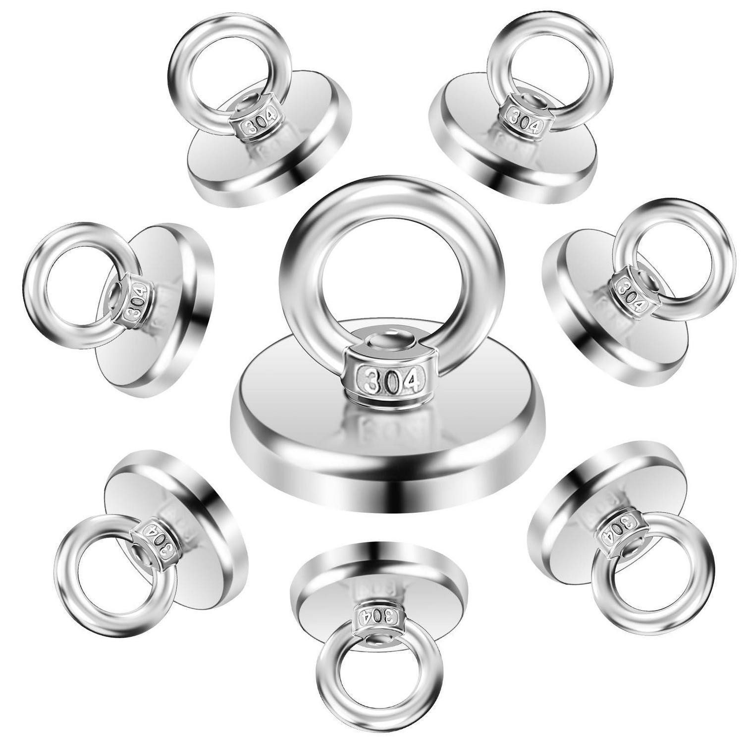 LuxusKollektion Magnet 8x Magnet 32mm Stark Neodym (8-St)