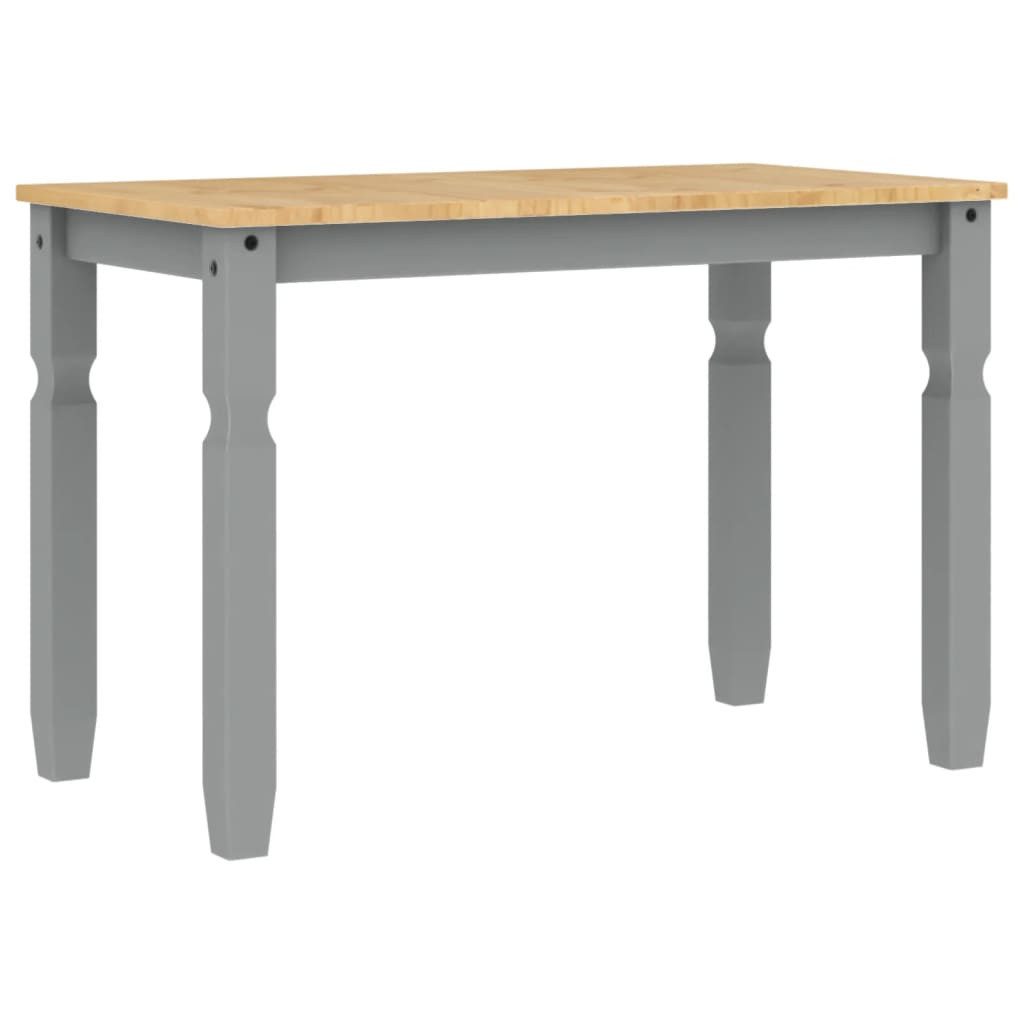 vidaXL Esstisch Esstisch Corona Grau 112x60x75 günstig online kaufen