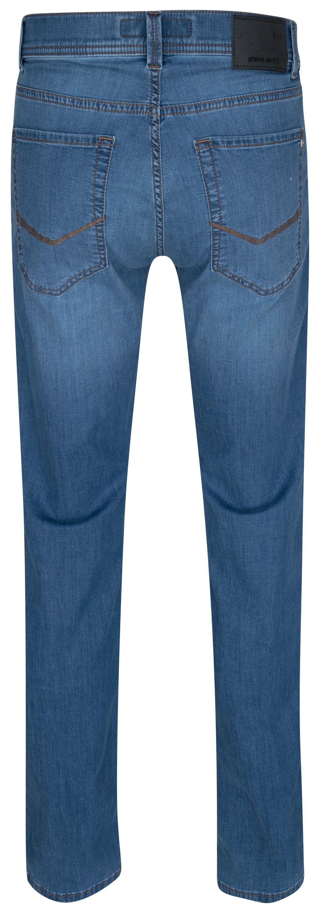 Cardin Pierre CARDIN PIERRE fashion TAPERED LYON 34510 - ocean 5-Pocket-Jeans FUTURE blue 7730.6837