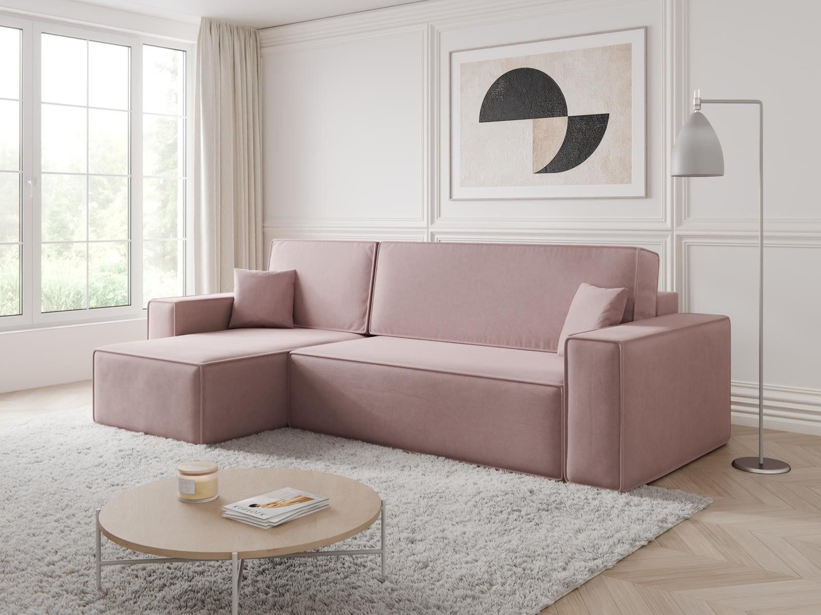 Compleo Ecksofa Schlafsofa 244 cm, L-Form, günstig online kaufen