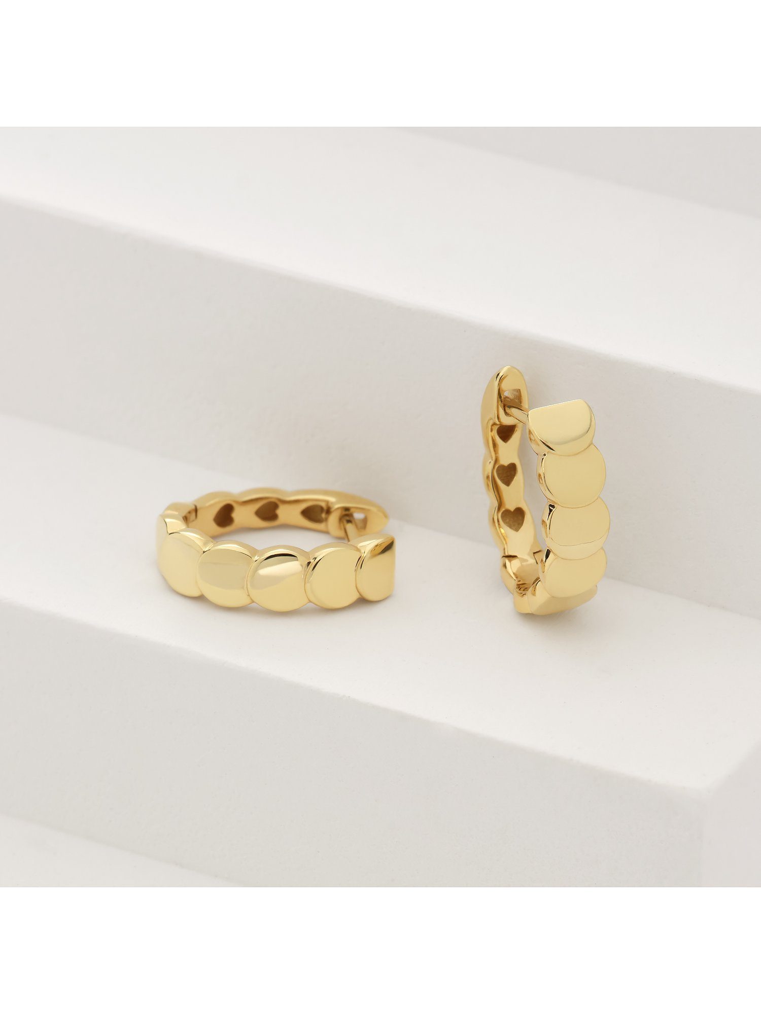 CHRIST Paar Creolen CHRIST Damen-Creolen 585er Gelbgold (Paar) günstig online kaufen