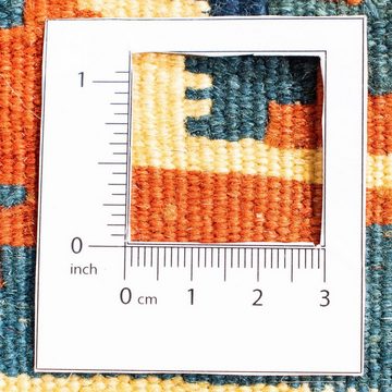 Wollteppich Kelim - Oriental quadratisch - 101 x 99 cm - beige, morgenland, quadratisch, Höhe: 6 mm, Wohnzimmer, Einzelstück