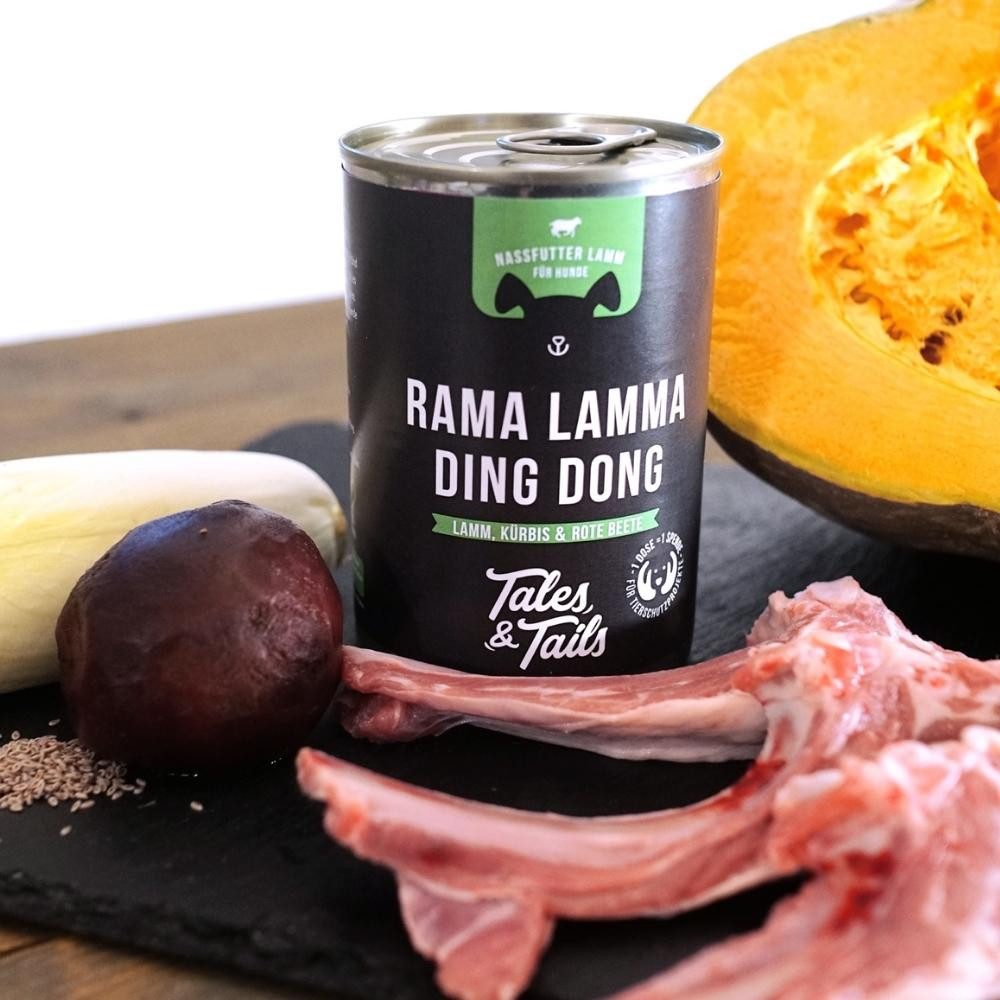 Tales & Tails Rama Lamma Ding Dong, für: Hunde, Getreidefrei