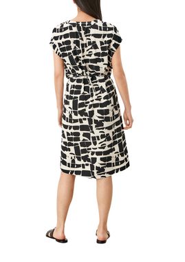 s.Oliver BLACK LABEL Minikleid Kleid mit Allovermuster