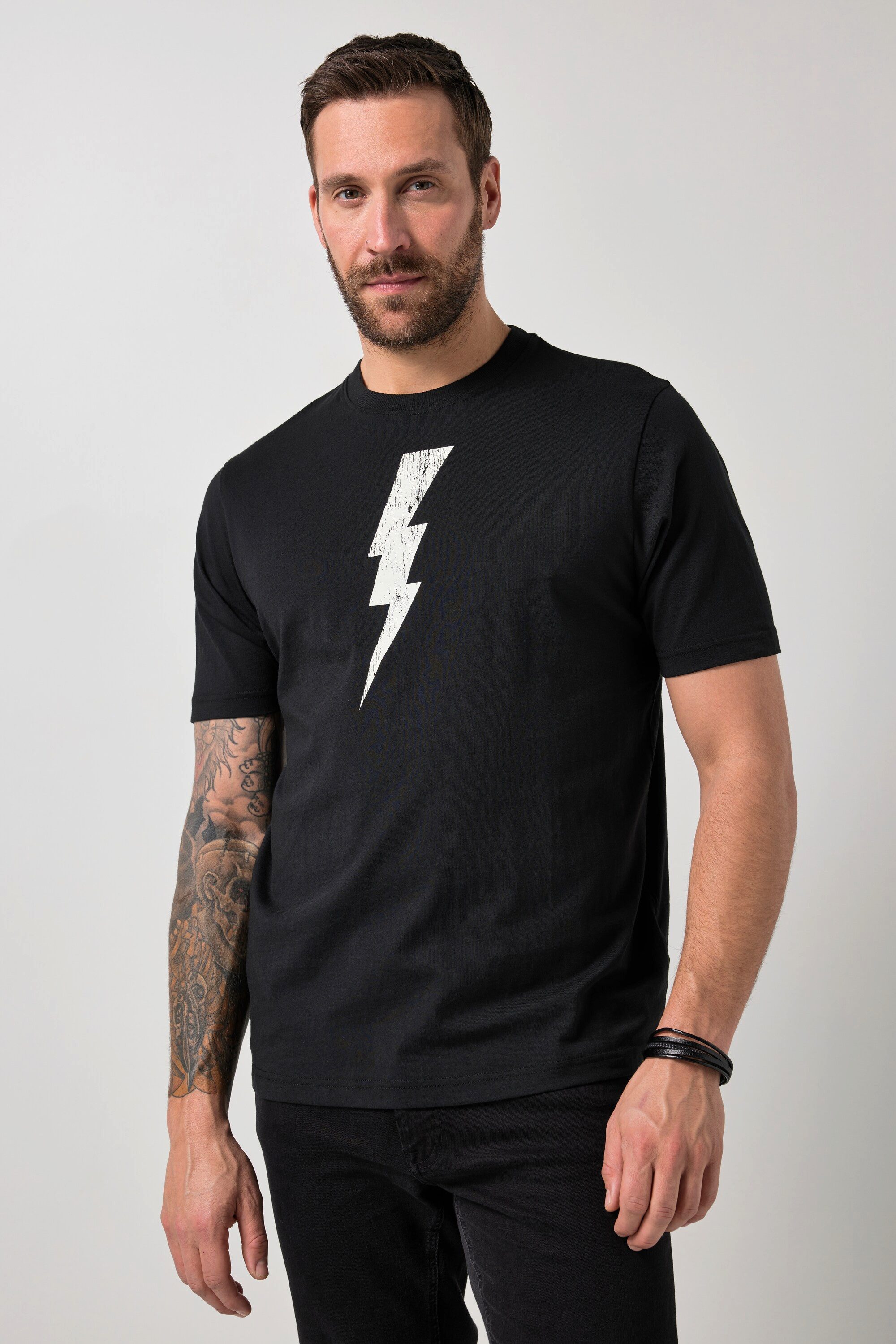 JP1880 T-Shirt JP1880 T-Shirt Halbarm Brustprint bis 8 XL günstig online kaufen