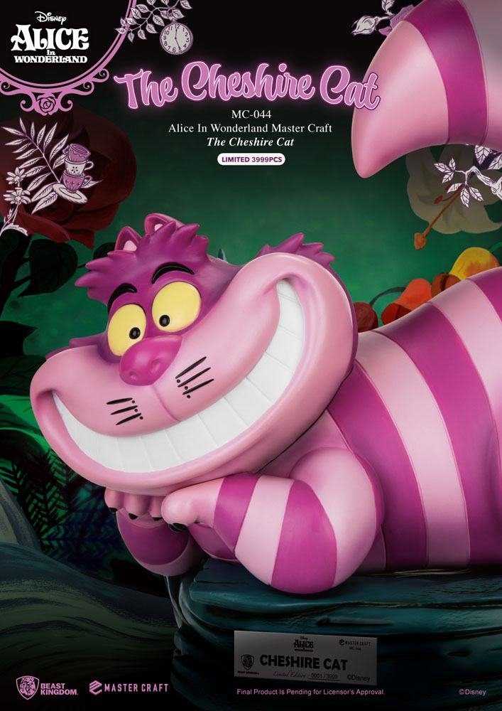Statue Kingdom Cat Wunderland The cm Master Toys 36 Comicfigur im Alice Beast Cheshire Craft