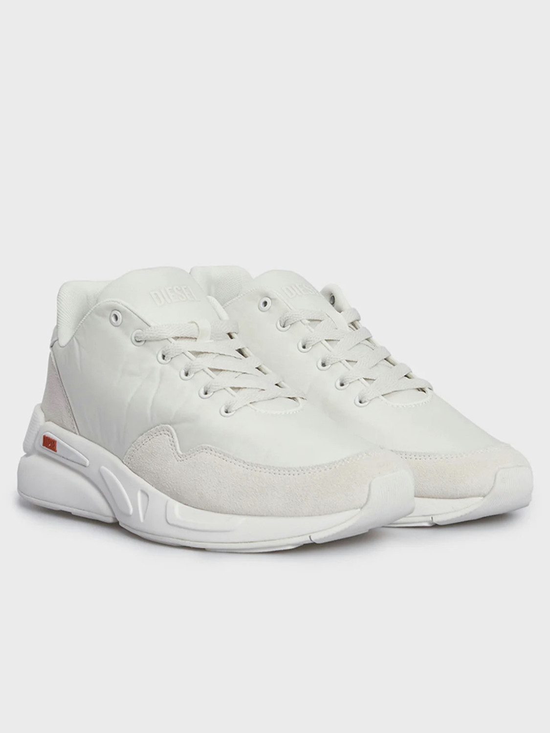 Diesel Herren Low Top Sneaker - S-SERENDIPITY LIGHT Sneaker mit Overlays in Leder-Optik