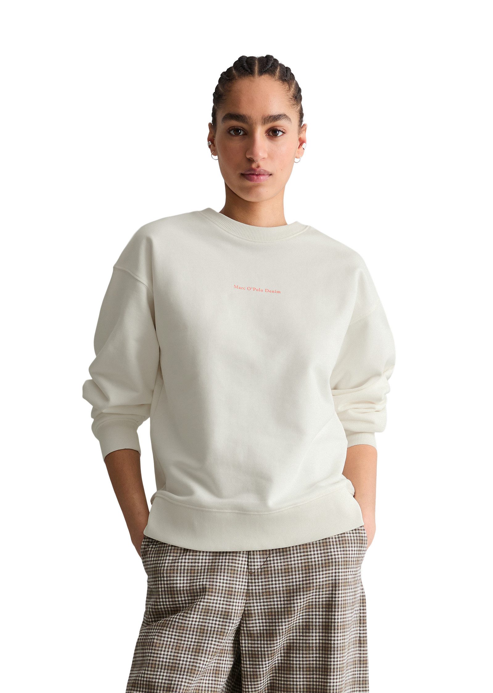 Marc O'Polo DENIM Sweatshirt aus softem French Terry