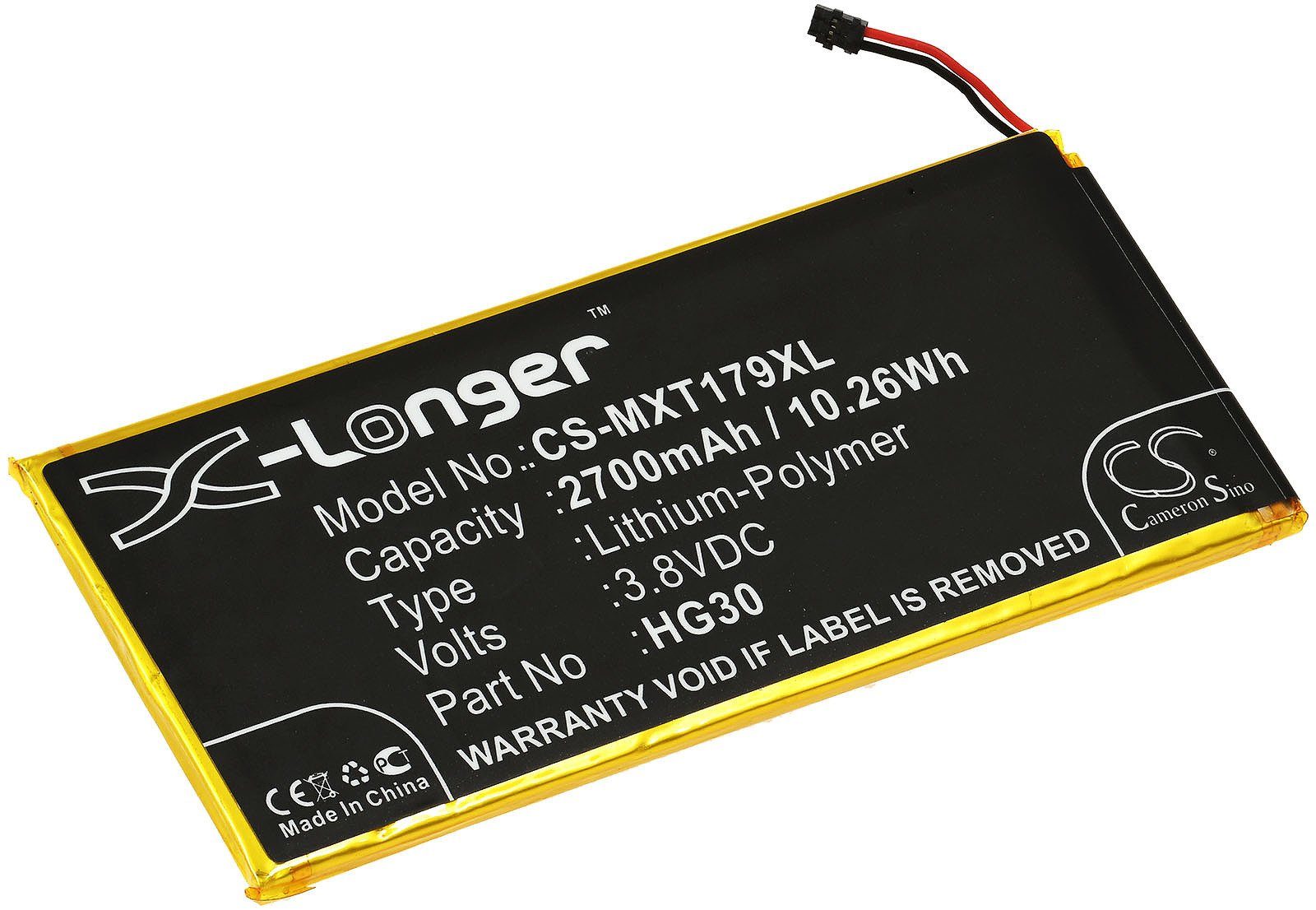 Powery Smartphone-Akku 2700 mAh (3.8 V)