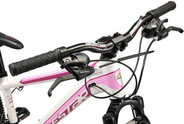 Bikestar Mountainbike, 21 Gang Shimano RD-TY300 Schaltwerk, Kettenschaltung, für Damen und Herren, Kettenschaltung