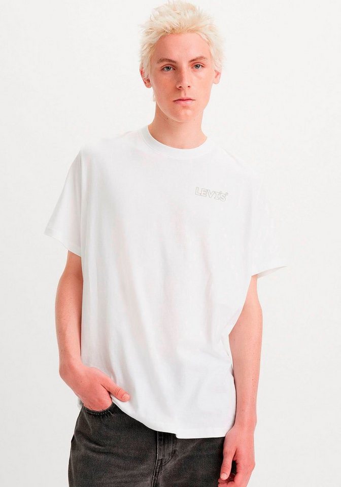 Levi's® Rundhalsshirt SS RELAXED FIT TEE WHITE