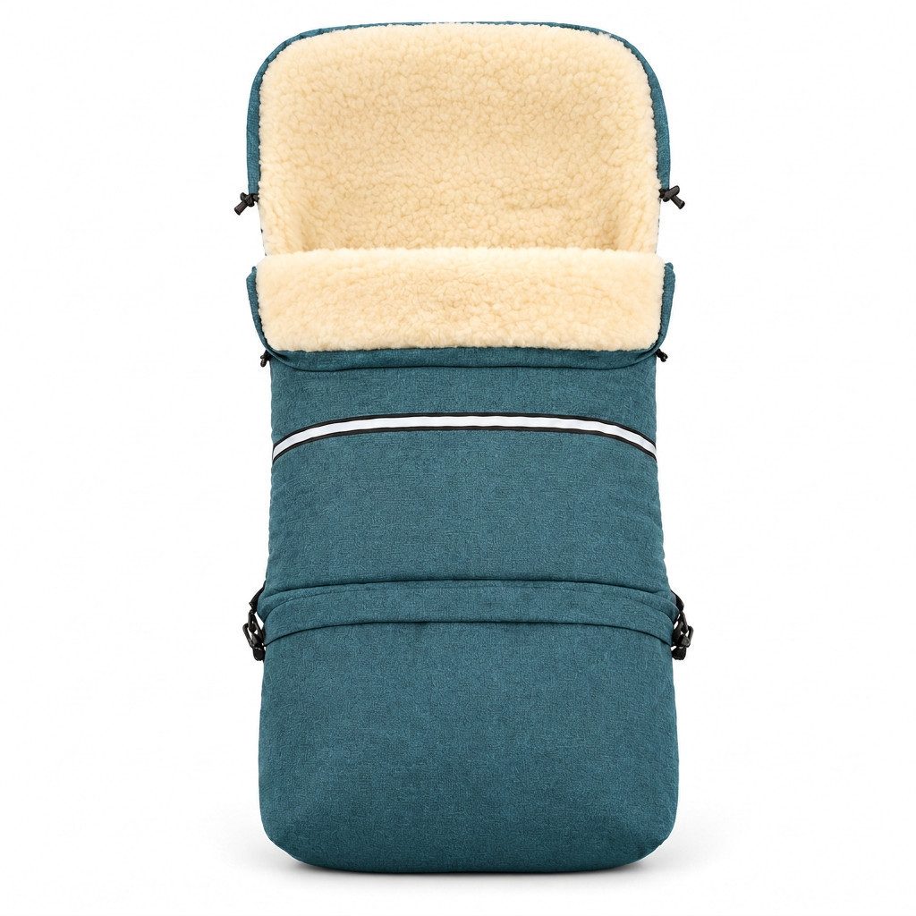 Baby-Joy Fußsack Baby-Joy Fußsack FINN XXL -110cm- Kinderwagen Winterfußsack Thermofußs, Wetterfest, Thermo-warm und Ultraweich
