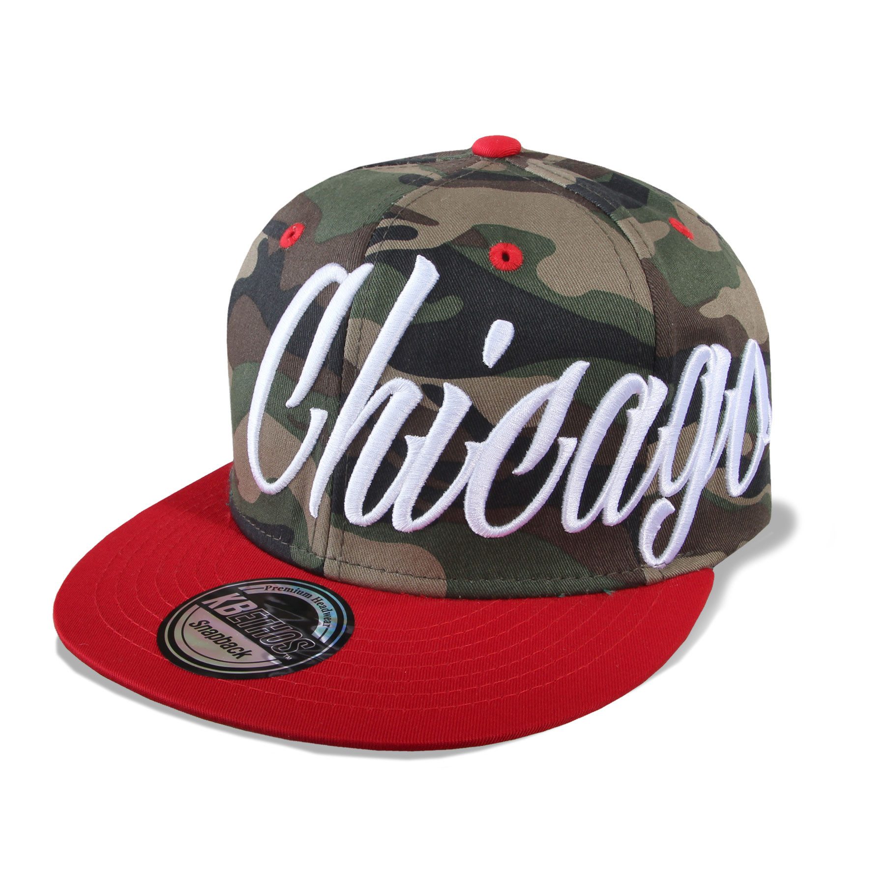 Chicago Camo Red