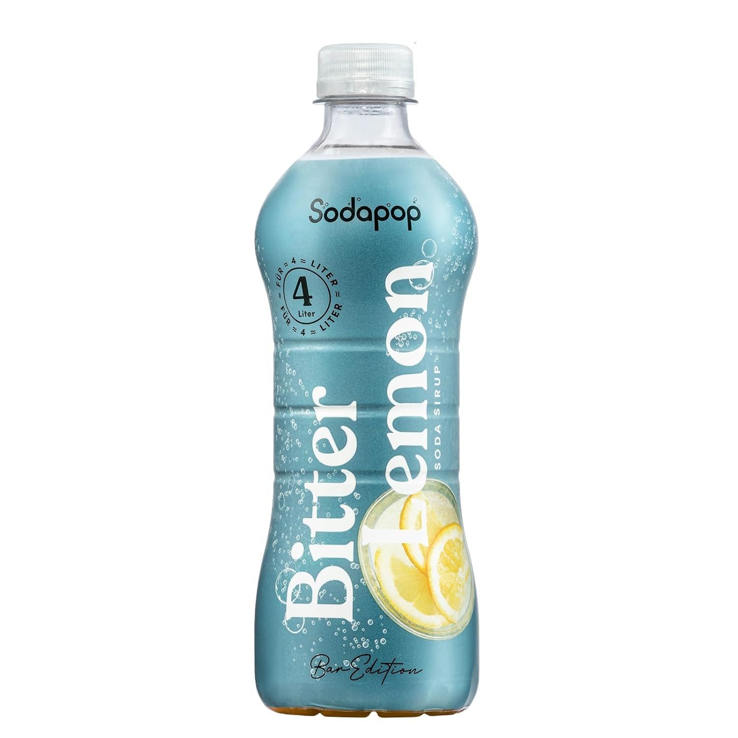 Sodapop Getränke-Sirup BAR Edition Sirup 3er Set (je 1 Flasche), 0,5 l, 500 ml, (Set, 1x Tonic Water, 1x Ginger Ale, 1x Bitter Lemon), Immer verdünnen! – Bild 5 von 5