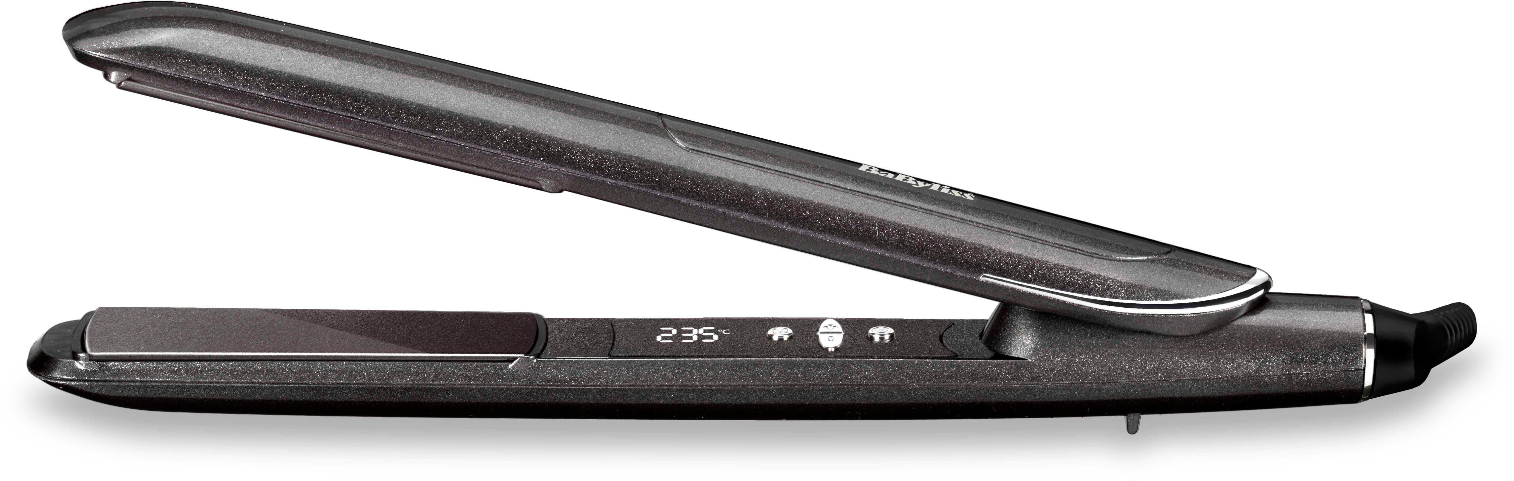 Diamond BaByliss ST259E mit Glätteisen Memory-Funktion Diamond-Ceramic-Beschichtung, Platinum