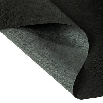 AMF Life Dekorpaneele Lamellenwand-Hintergrund, Vlies schwarz-anthrazit, Witterungsbeständig