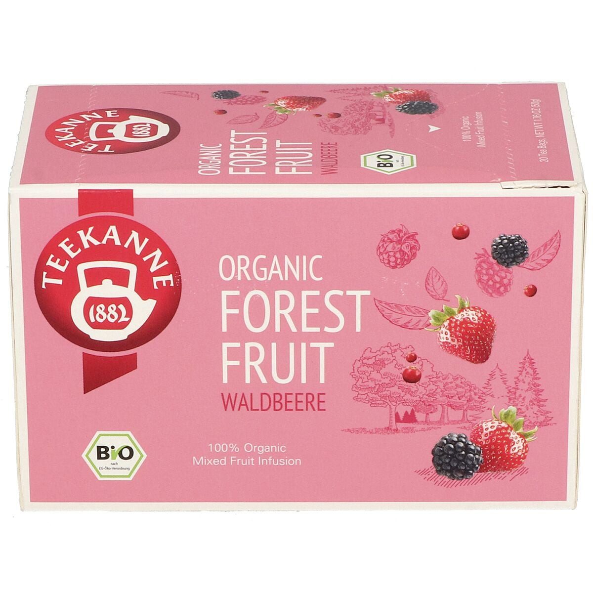TEEKANNE Tee Waldbeere, 20 Beutel, Früchtetee