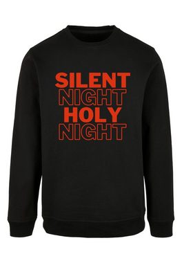 F4NT4STIC Hoodie Silent Night Holy Night Weihnachten Print