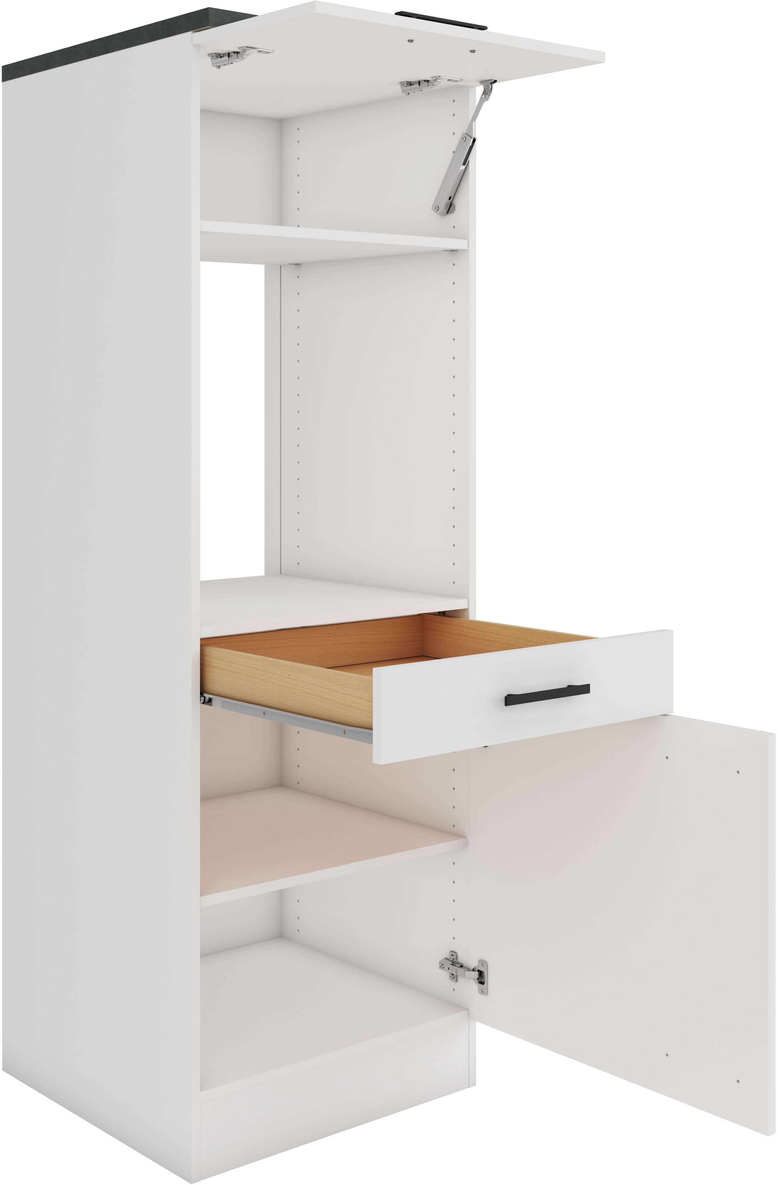 OPTIFIT Midischrank Palma Breite 60 cmNischenmaß für Backöfen B/T/H 56,7/55,5/59,2 cm