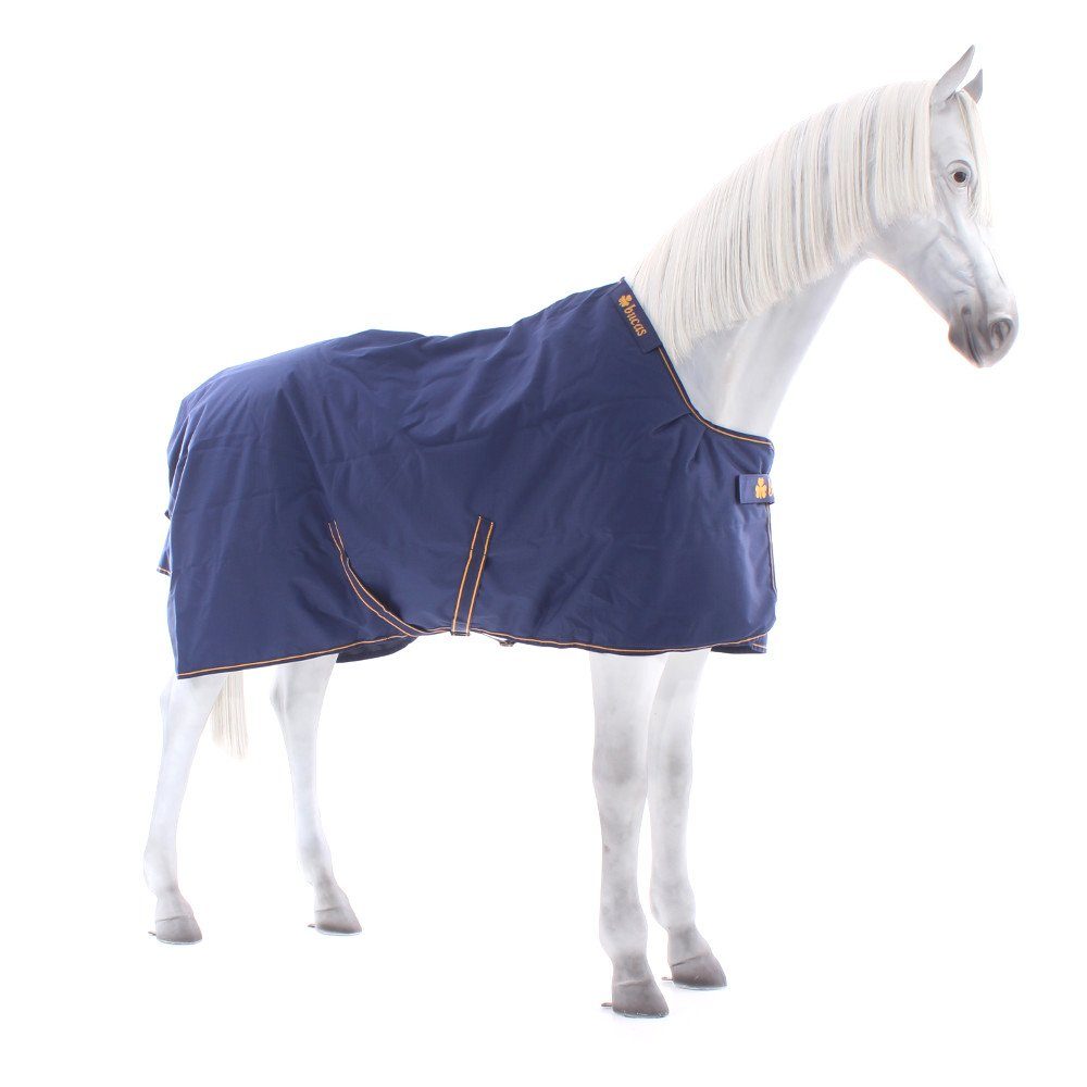 Bucas Pferde-Thermodecke Bucas Irish Turnout Medium 150g Classic - navy/gold