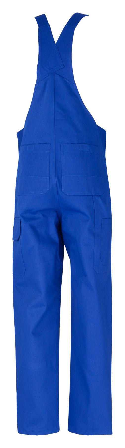 BEB Arbeitslatzhose beb HANDWERK Herren Latzhose BASIC Polyestermix Kornblau