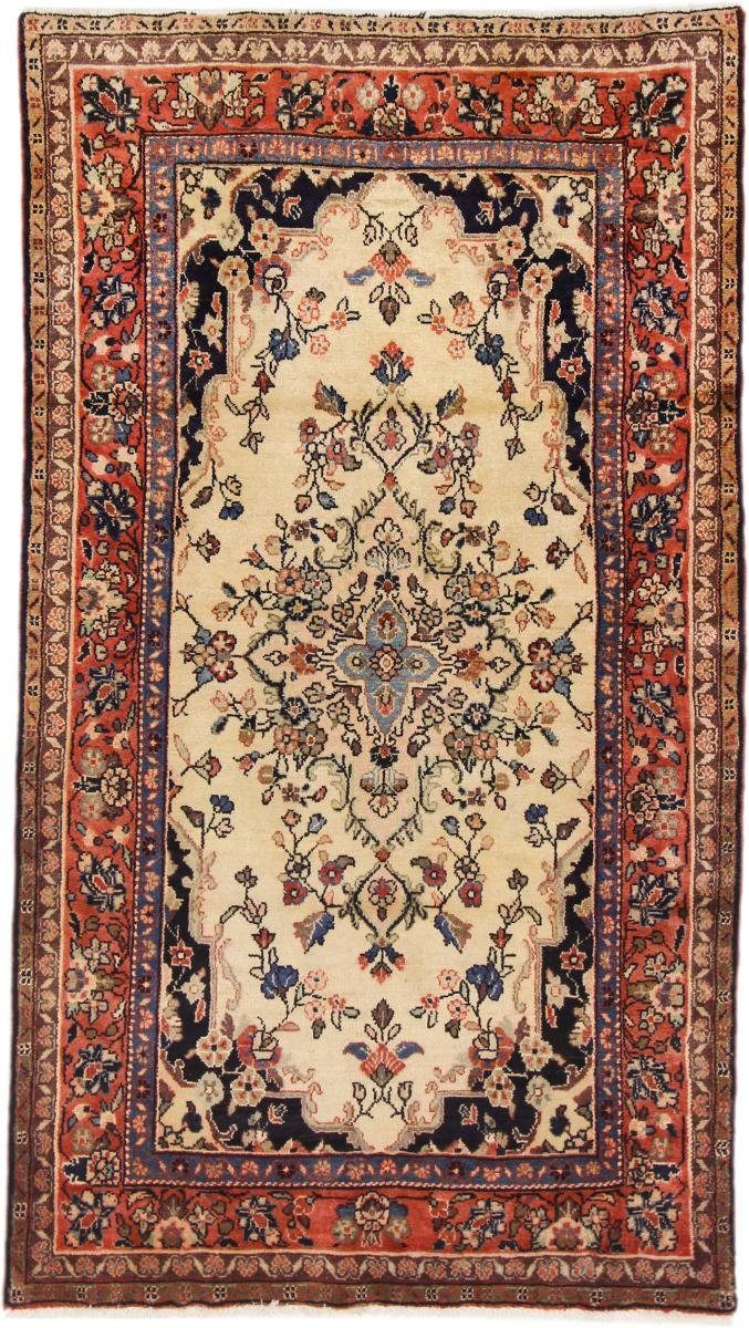 Orientteppich Hamadan / mm Orientteppich Perserteppich, Nain Trading, 118x211 Höhe: Handgeknüpfter rechteckig, 8