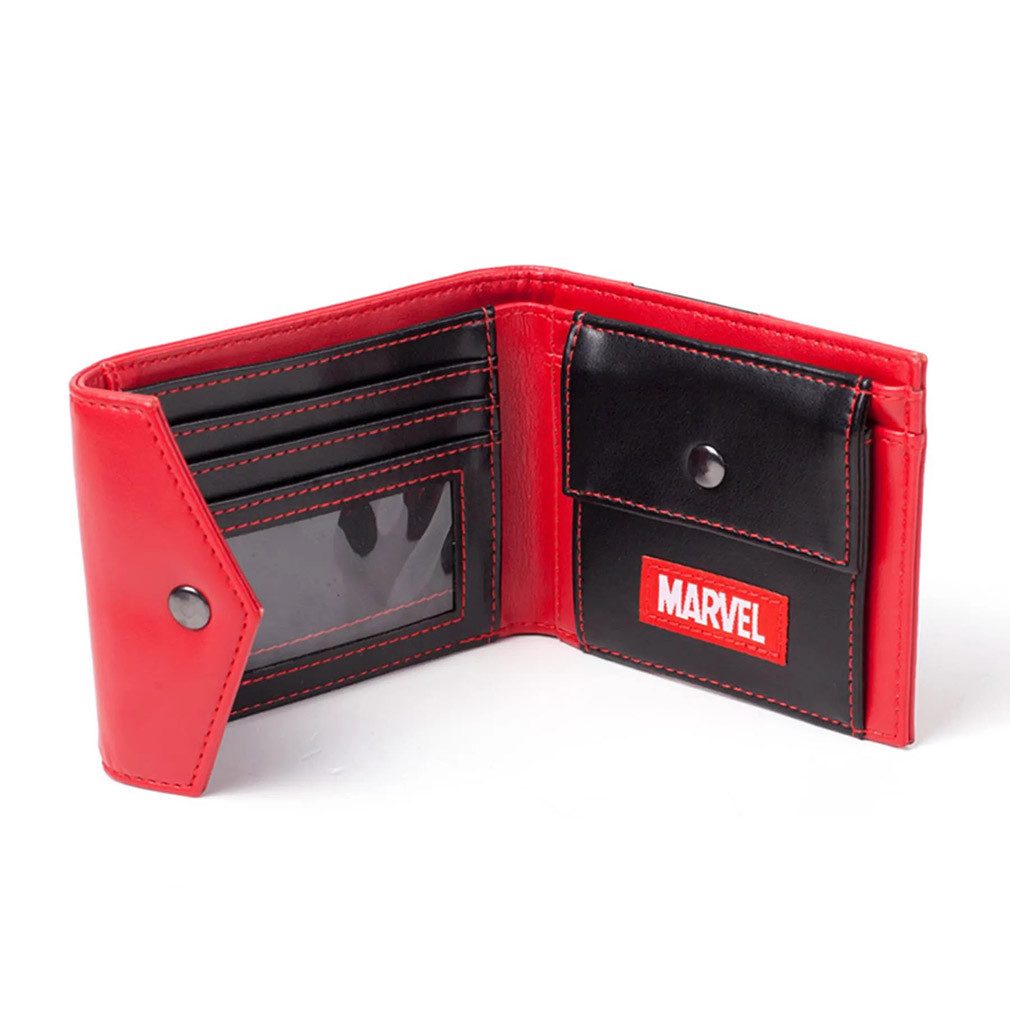 Deadpool Geldbörse Mask Logo, Bifold Geldbeutel Portemonnaie