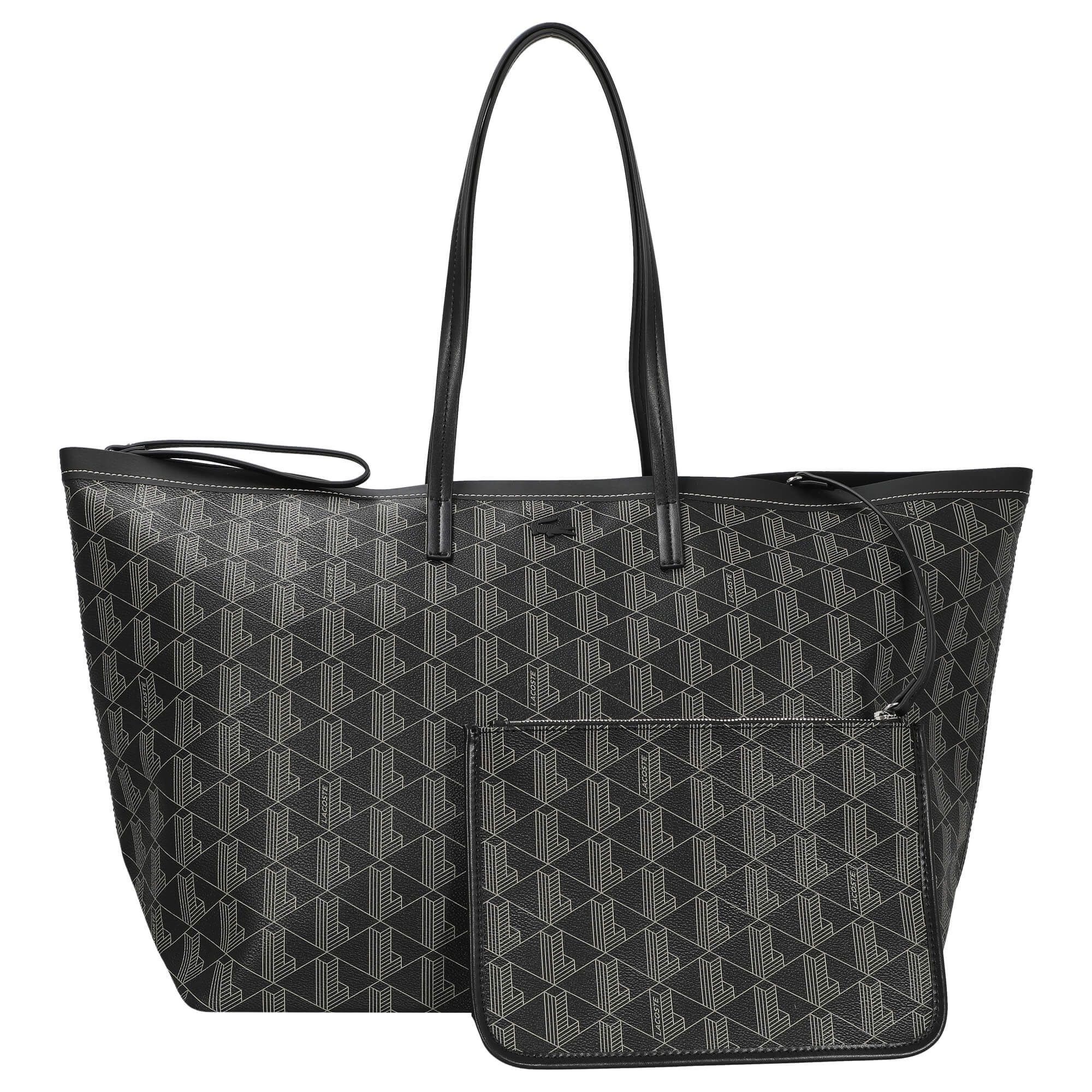 Lacoste Сумки для покупок Zely - Сумки для покупок L (mono noir beige)