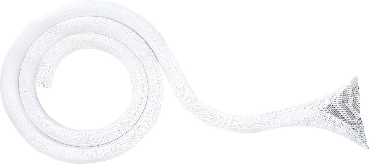 Schwaiger Kabelkanal Schwaiger Kabelschlauch Ø 2,5 - 4 cm, 2 m, weiß