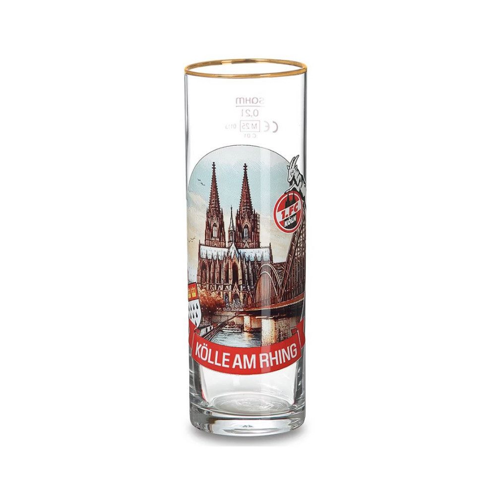 VertriebsArena GmbH Glas 1. FC Köln Kölschglas Limited Edition 16