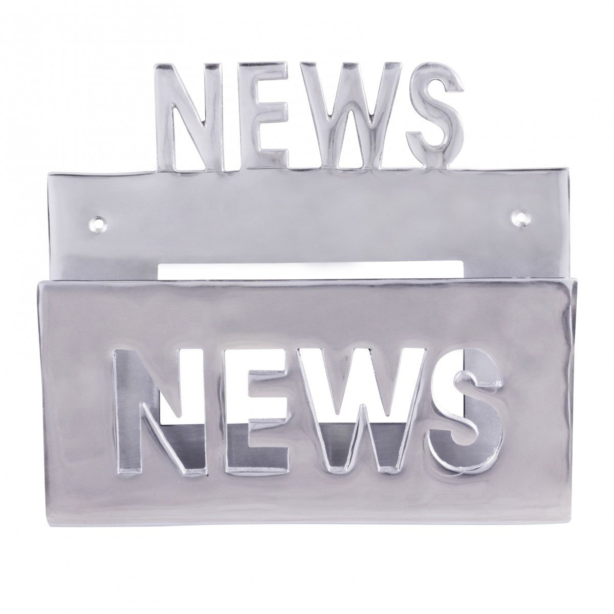 Thumbnail - furnicato Blumentopf Deko Prospekthalter NEWS für die Wand Design Zeitungshalter (1 St)