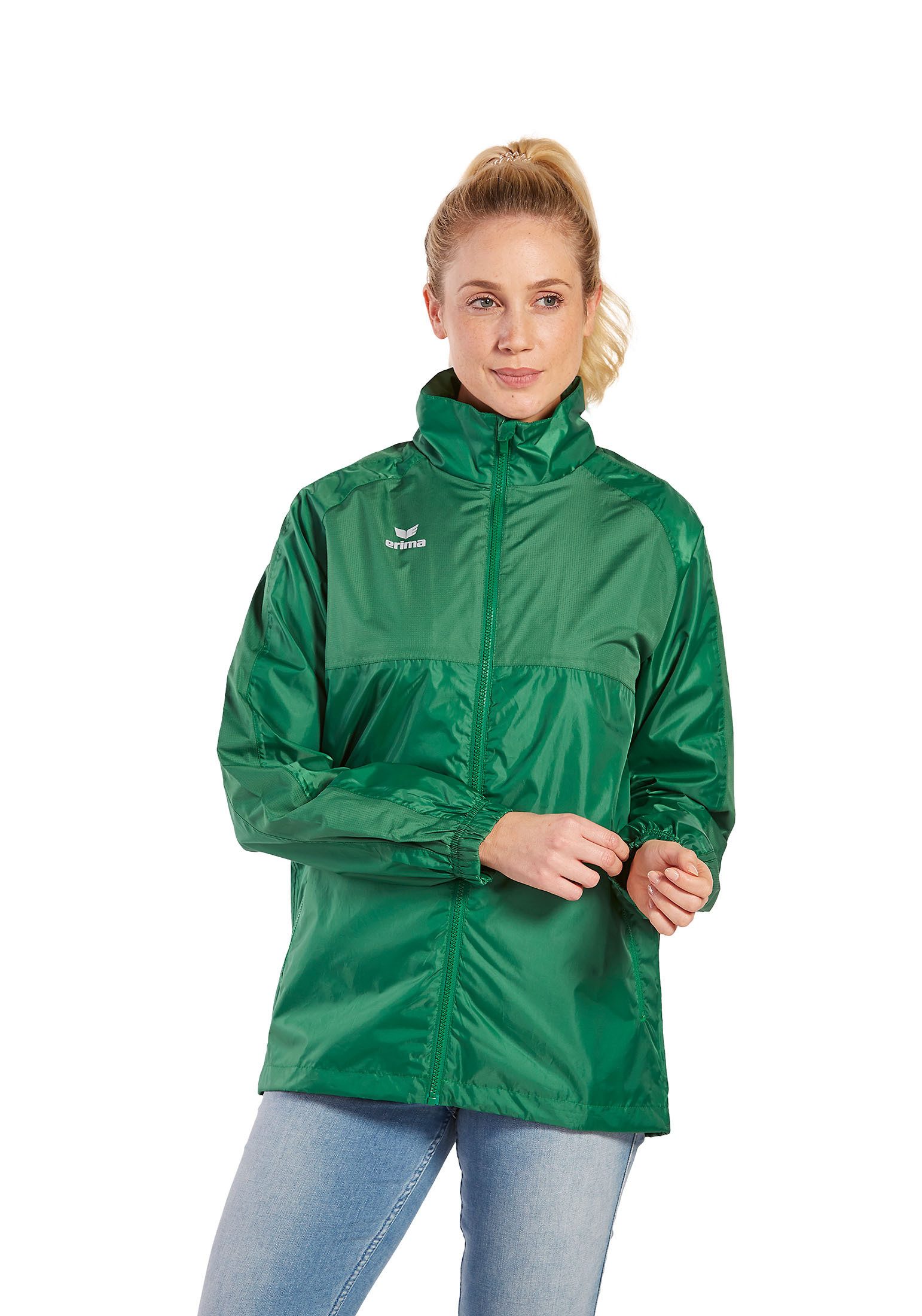 Erima Allwetterjacke Unisex Erwachsene TEAM Allwetterjacke - Hoher Stehkrag günstig online kaufen