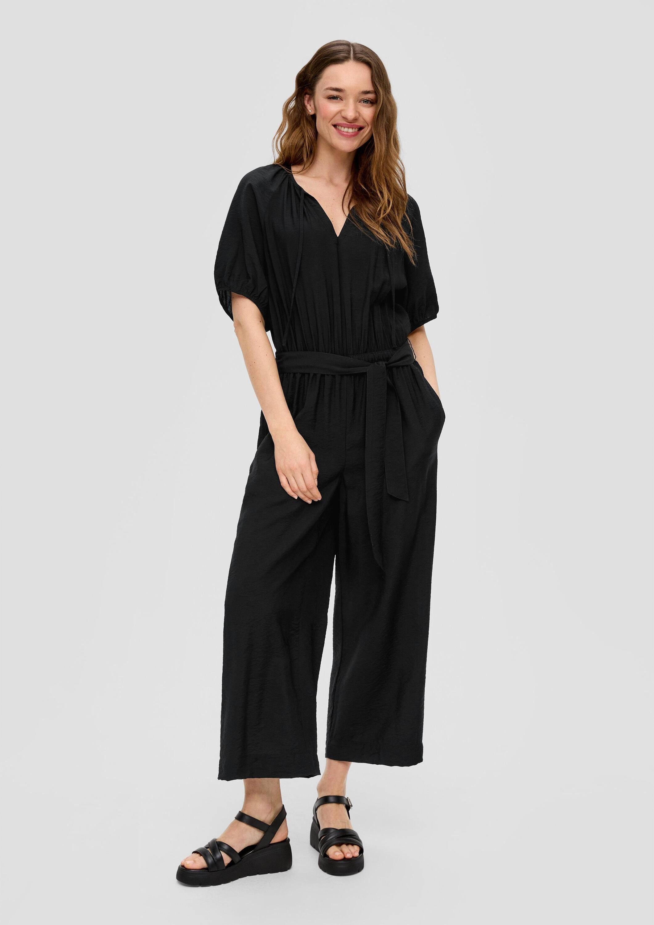 s.Oliver Jumpsuit Overall Jumpsuit aus Viskosemix