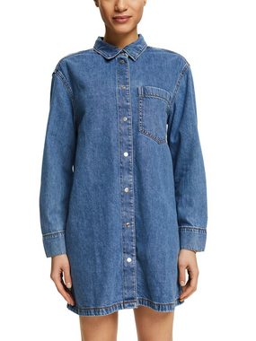 Esprit Jeanskleid Jeans-Hemdblusenkleid in Minilänge