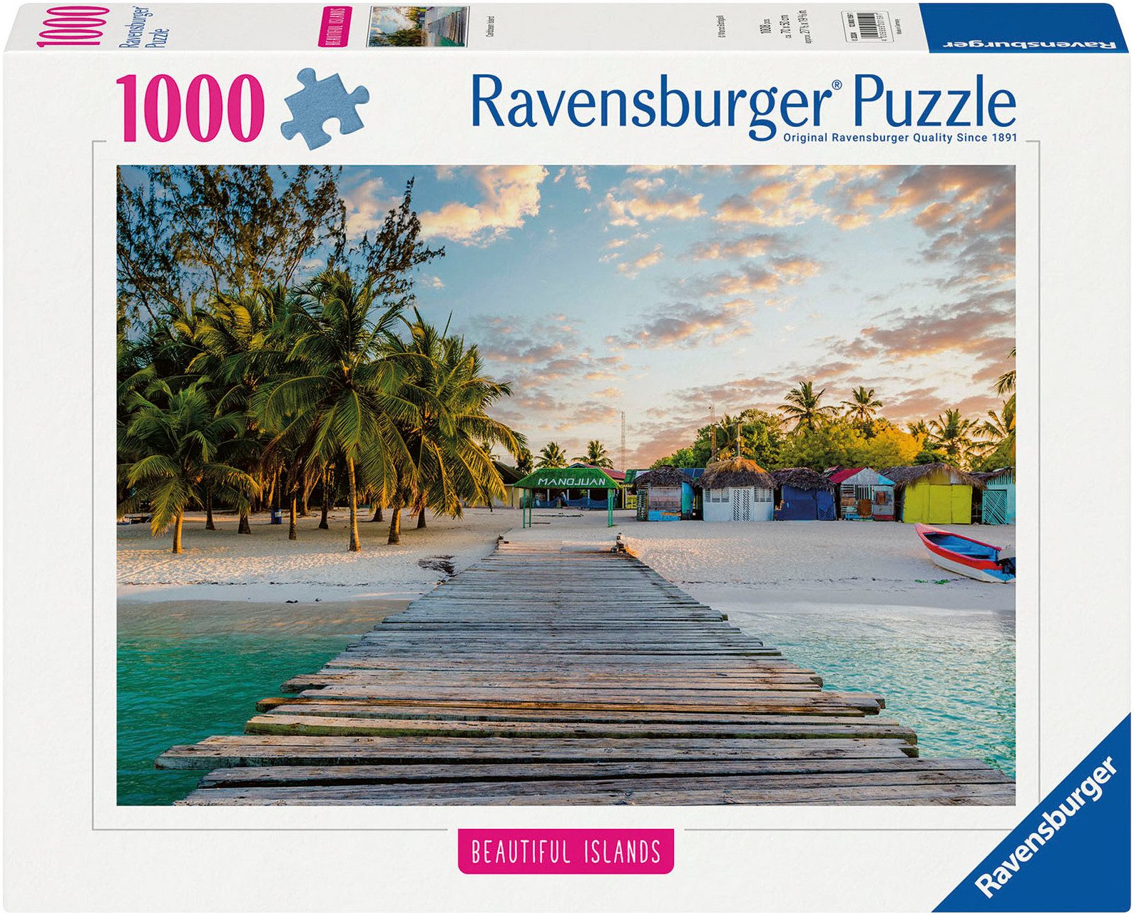 Ravensburger Puzzle Beautiful Islands, Karibische Insel, 1000 Puzzleteile, günstig online kaufen