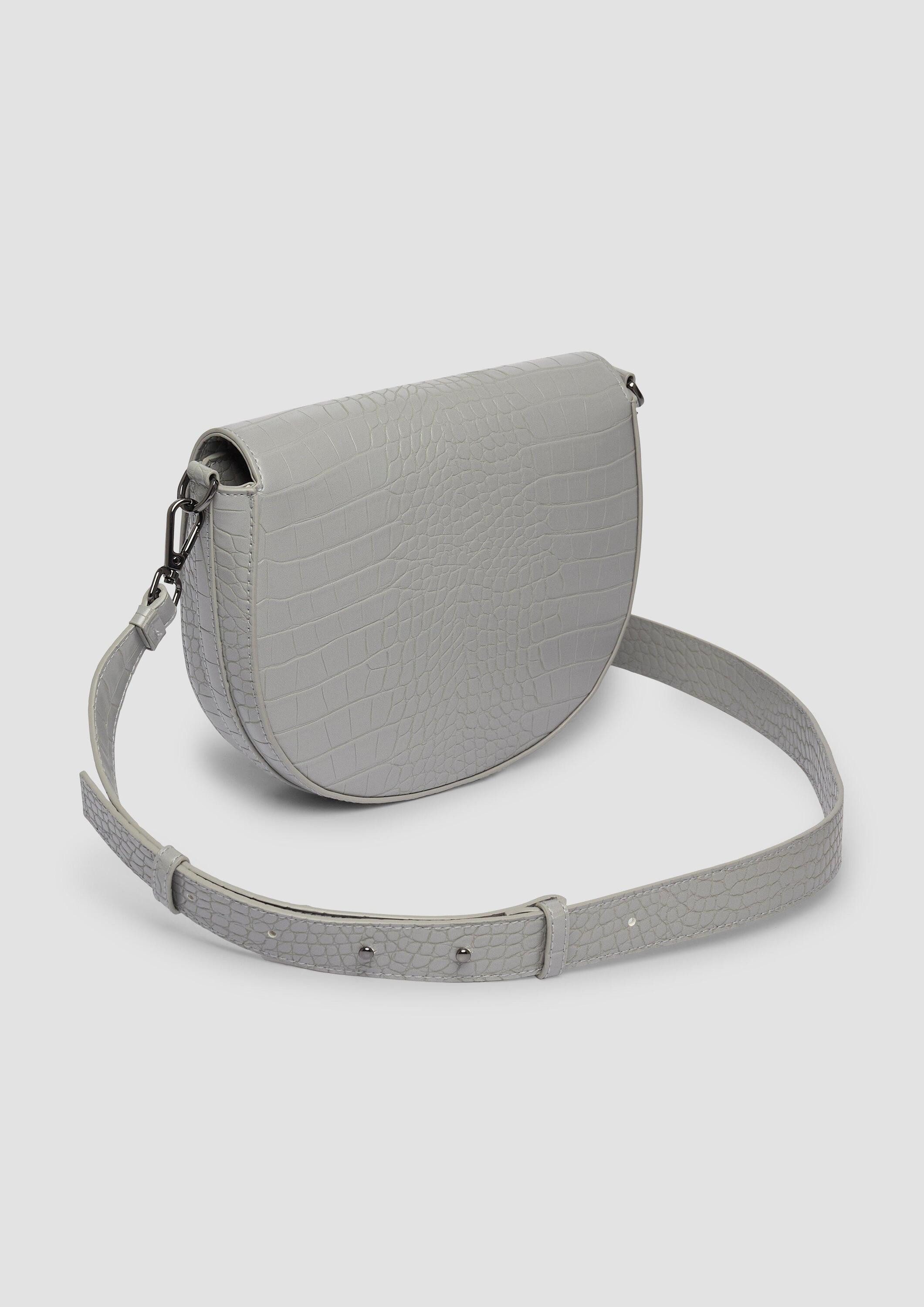 s.Oliver Umhängetasche Tasche, City Bag in Leder-Optik mit Animal-Muster
