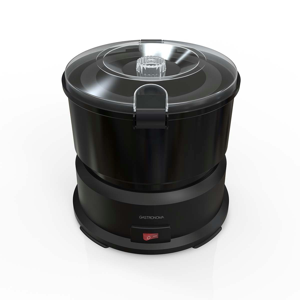 GASTRONOMA Akku-Smoothie-Maker 18220001, 85 W, El. Kartoffelschäler (1kg) & Salatschleuder (2-in-1)