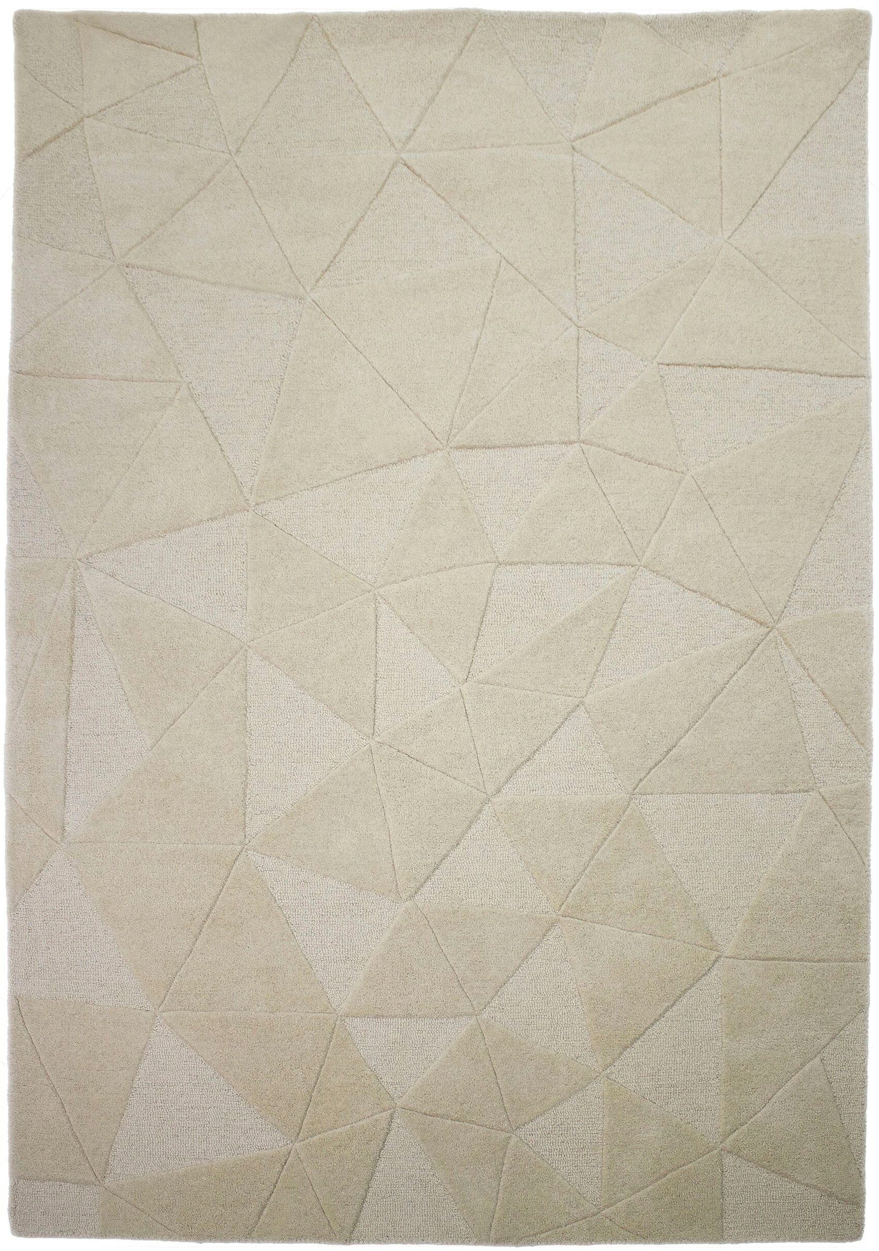 FLAIR RUGS Teppich SHARD, rechteckig, Höhe: 10 mm, Hoch-Tief Effekt, Handgearbeitet