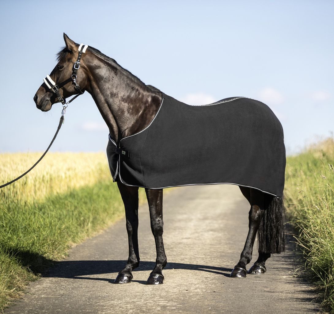 USG Pferde-Abschwitzdecke USG Fleecedecke einfarbig