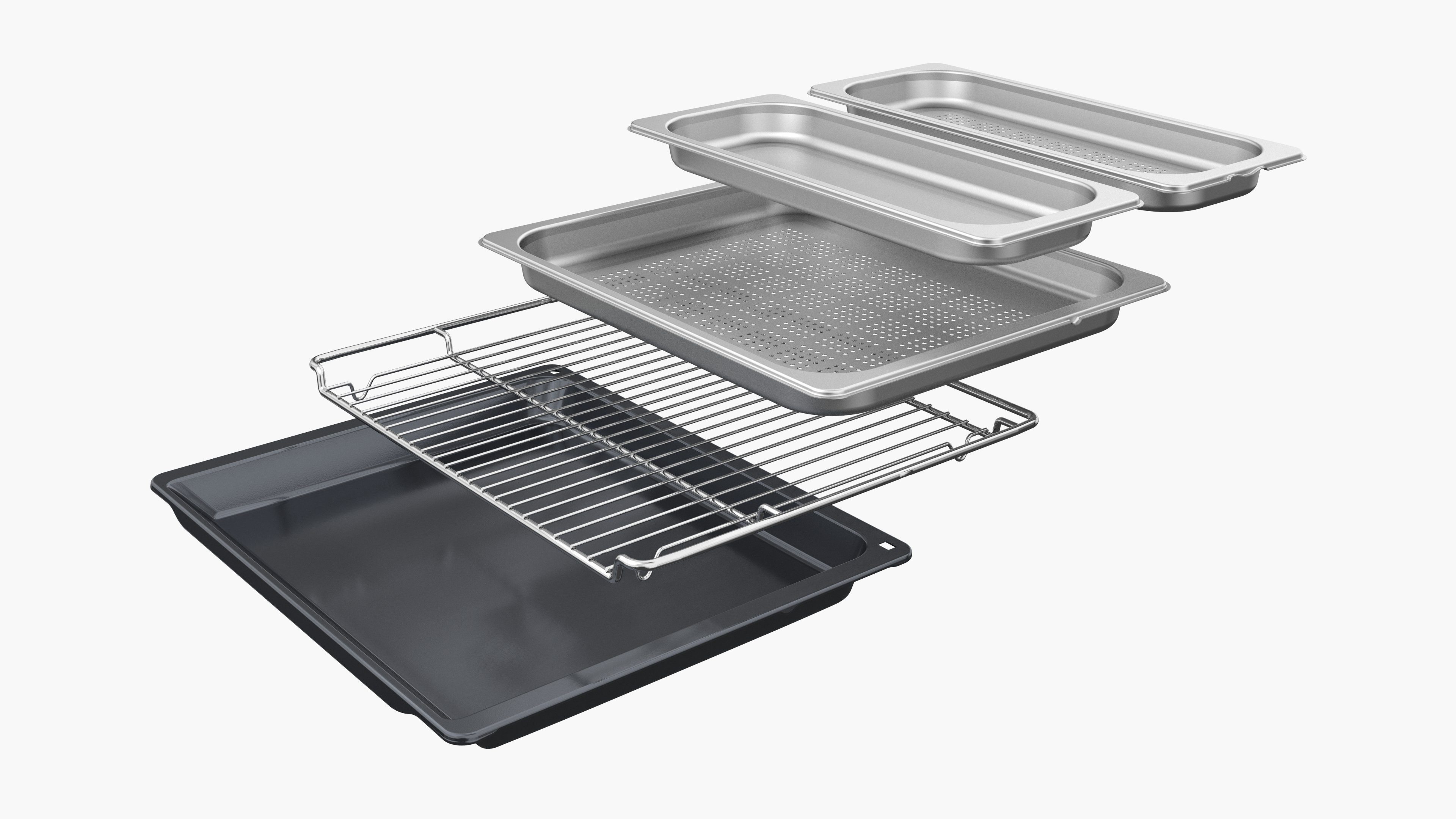 BOSCH Dampfbackofen Serie 8 CSG7361B1, mit Teleskopauszug nachrüstbar, Innovativer digitaler Bedienring & praktische Abschaltautomatik