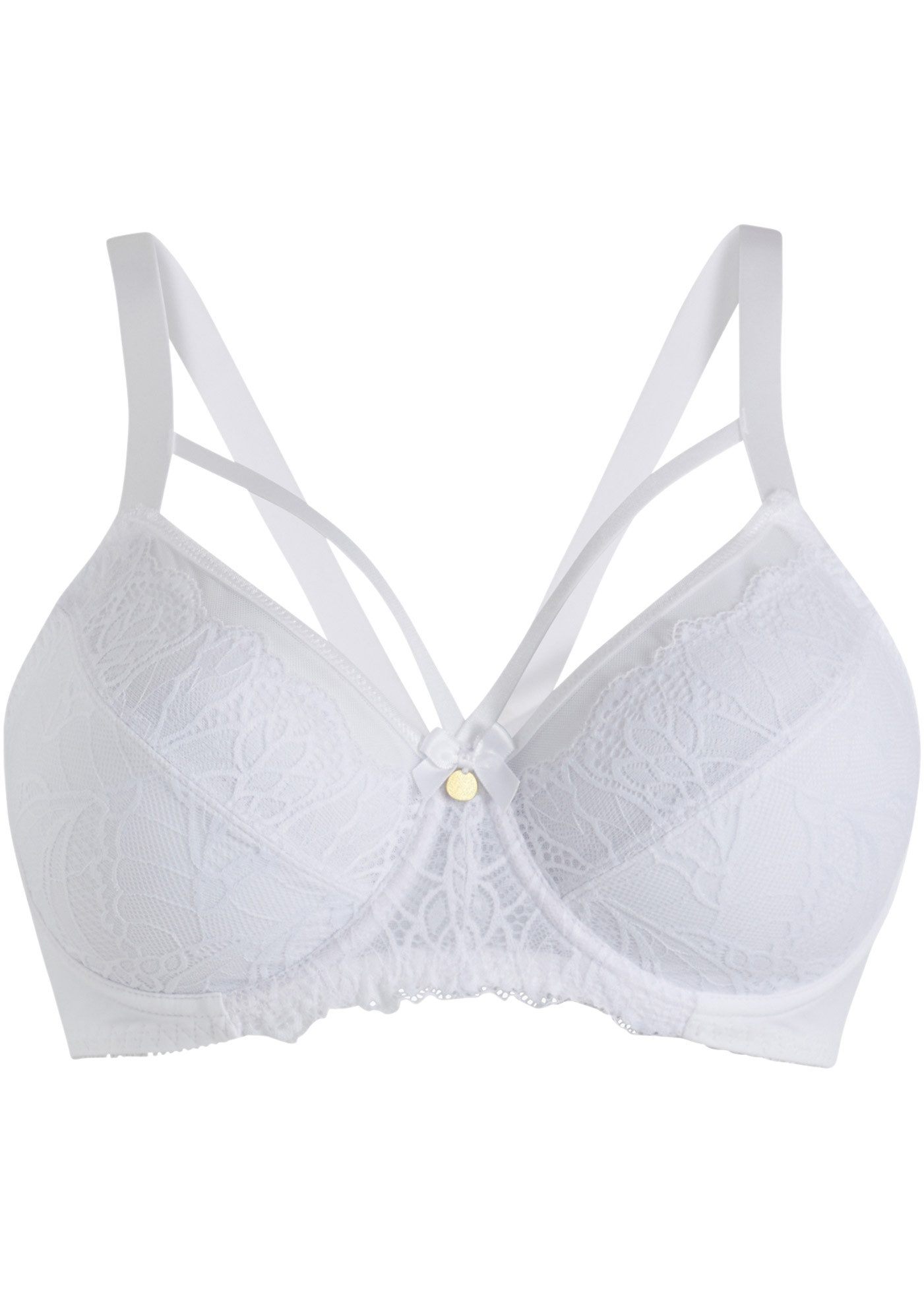 bonprix Minimizer-BH mit Spitze und raffinierten Details – Bild 2 von 5
