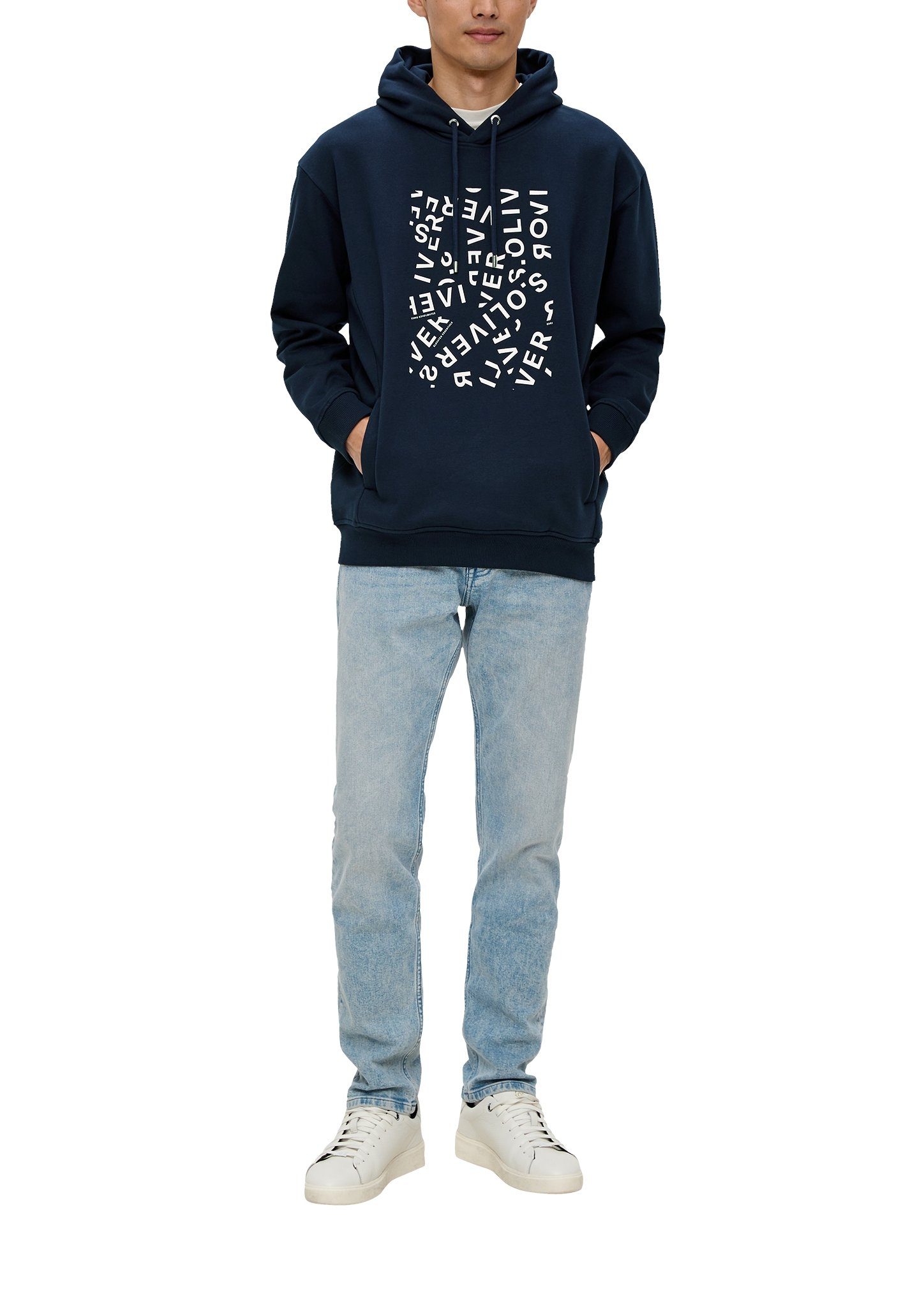 Kapuzensweatshirt BLUE s.Oliver