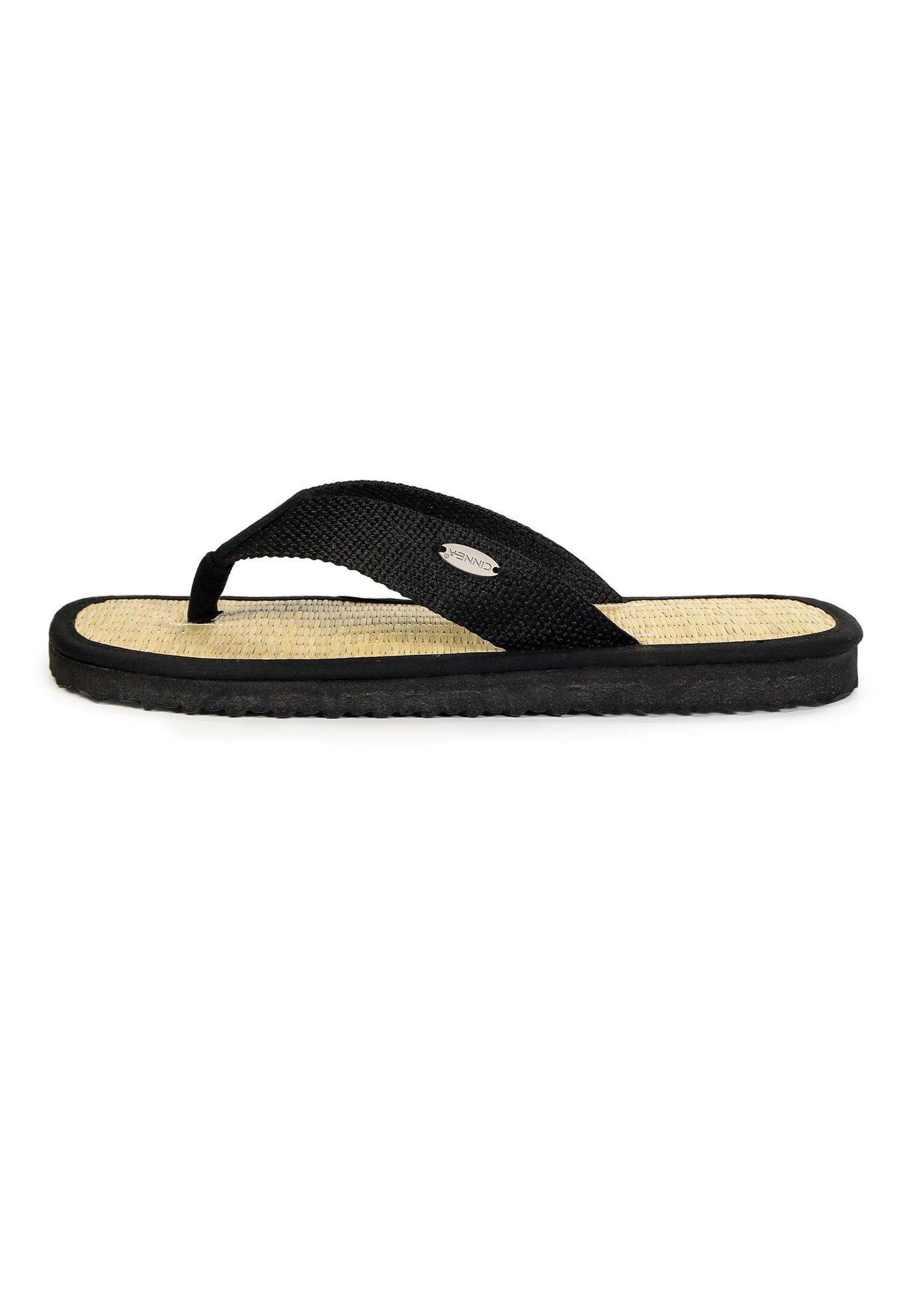 CINNEA NATAL Sandalette Binsen-Fußbett und Wellness-Zimtfüllung, gegen Hornhaut und Fußschweiß