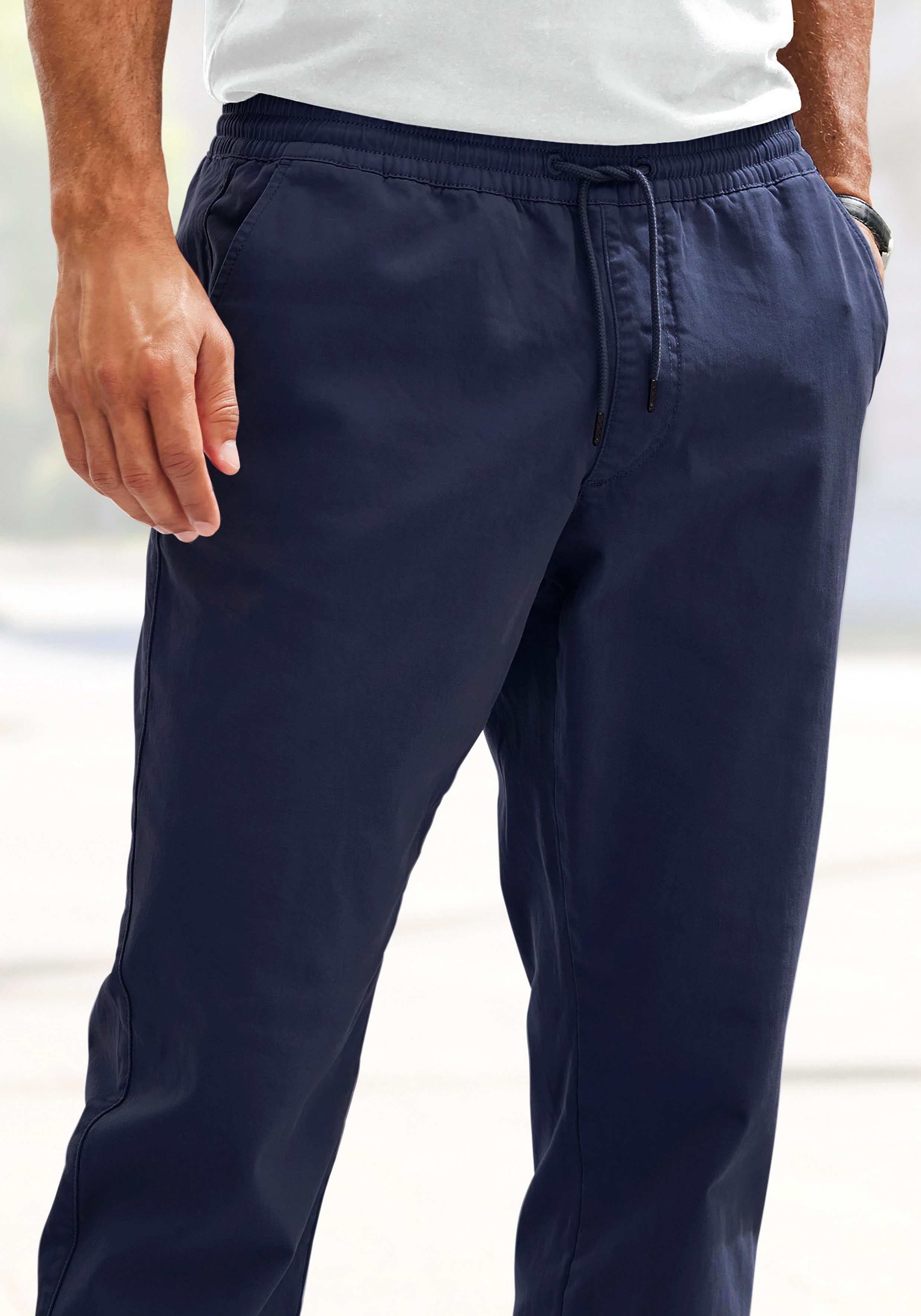 John Devin Jogger Pants Jogg Pants aus elastischer Baumwoll-Qualität