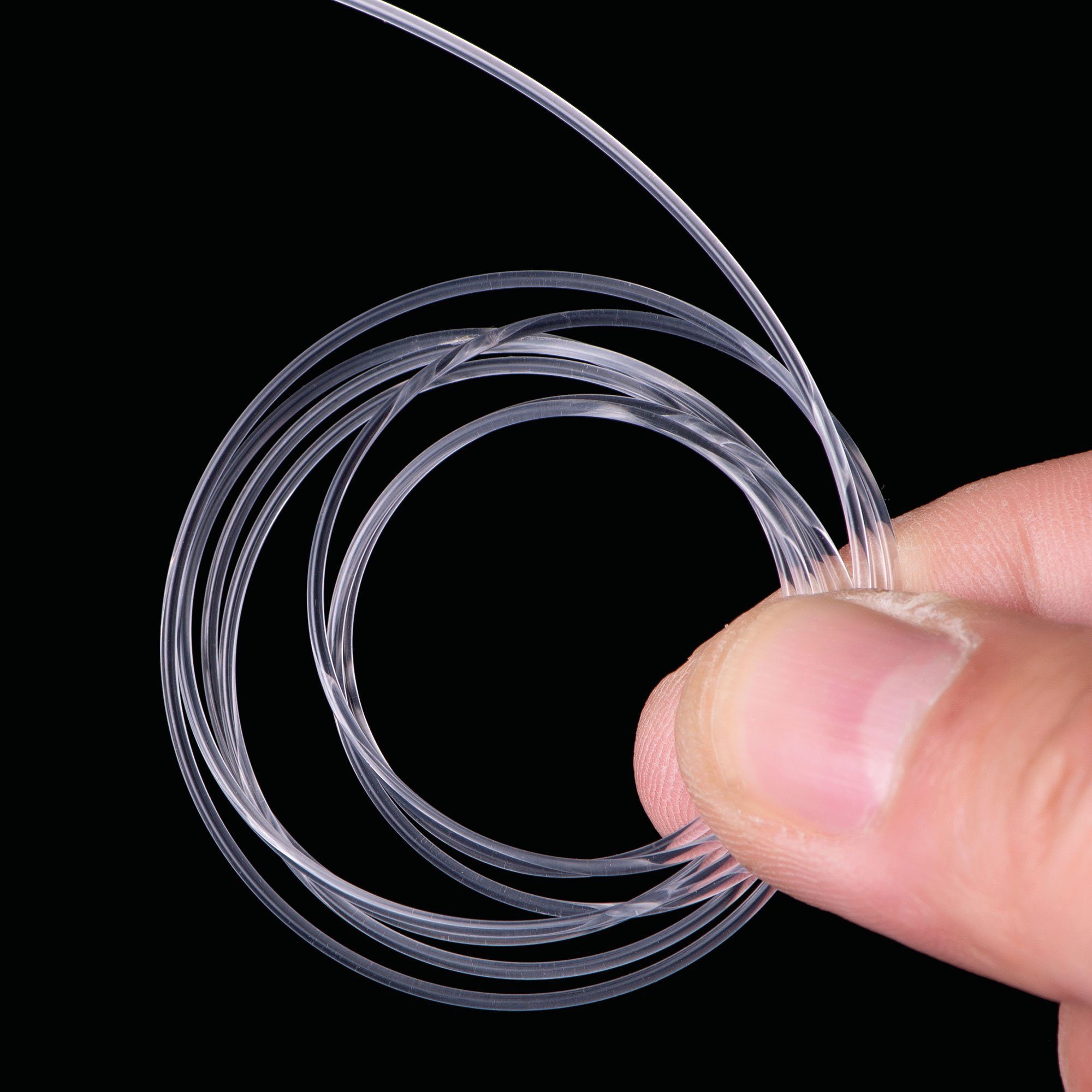 Zite Angelschnur Fluorocarbon Vorfachschnur 1,00mm, 58kg für Kunstköder-Angeln