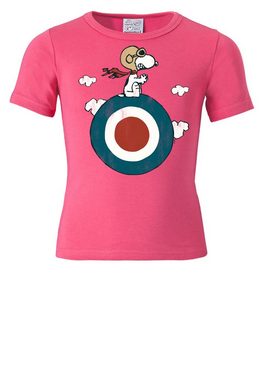 LOGOSHIRT T-Shirt Snoopy - Target mit lizenziertem Originaldesign