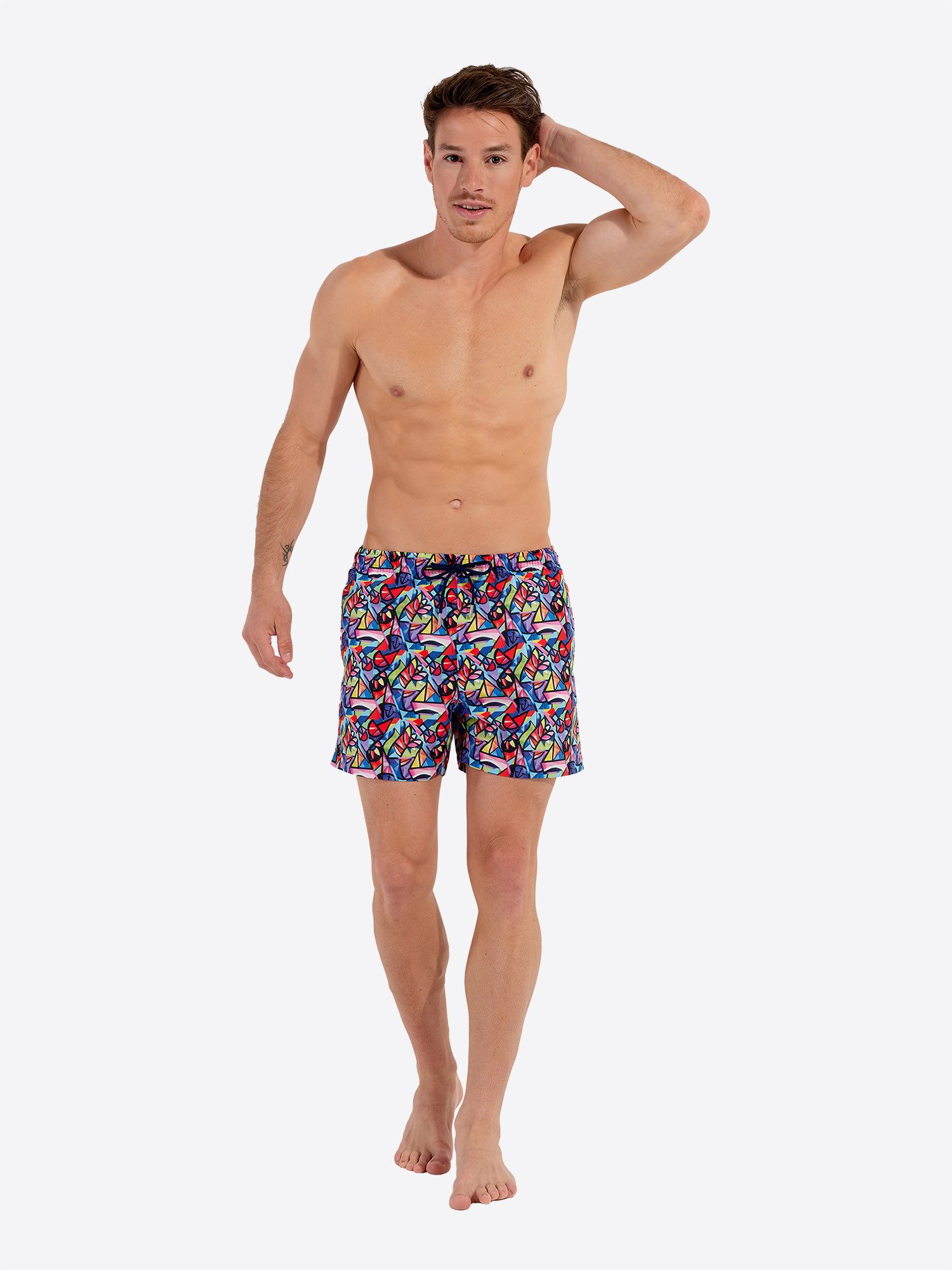 Hom Badeshorts Beach Boxer Idylle Bade-Shorts Speedo eng günstig online kaufen
