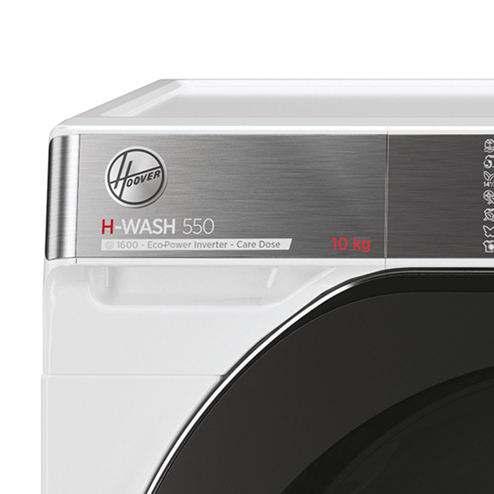 Hoover Waschmaschine HWP 411AMBC/1-S, 11 / Wi-Fi App U/min, hOn + Power ActiveSteam, Bluetooth 1400 Care, kg